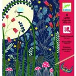 Djeco Vyškrabovací obrázky V měsíčním svitu – Zboží Dáma