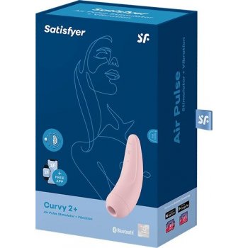 Satisfyer Curvy 2+ růžový