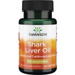 Swanson Shark Liver Oil 550 mg 60 kapslí – Hledejceny.cz