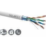 Solarix SXKL-5E-FTP-PVC-GY CAT5e FTP PVC, 305m, šedý – Hledejceny.cz
