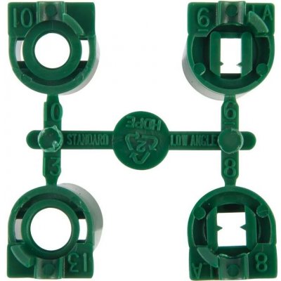 Hunter Sada trysek High Flow PGP ULT I-20 4ks tm. zelené – Hledejceny.cz
