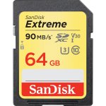 SanDisk SDHC Extreme 64 GB UHS-I U3 V30 SDSDXVE-064G-GNCIN – Zboží Mobilmania