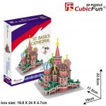 CubicFun 3D puzzle Chrám Vasila Blaženého 92 ks – Zboží Dáma