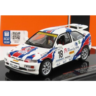 Ixo-models Ford england Escort Rs Cosworth N 18 Rally Bohemia 1996 V.blahna J.pelc Bílá Modrá Červená 1:43 – Zbozi.Blesk.cz