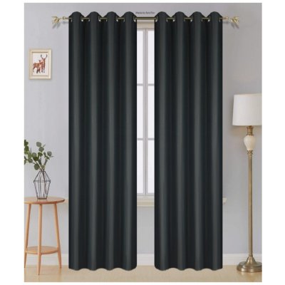 BytoTex Zatemňovací závěsy Blackout 100% ZG-1, 140 x 250 cm-černý – Hledejceny.cz