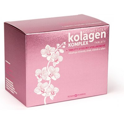 Rosen Kosmetický kolagen KOMPLEX 120 tablet + kyselina hyaluronová 60 tablet