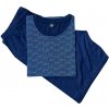 Pánské pyžamo N-feel 555 pánské bavlněné pyžamo krátké modré