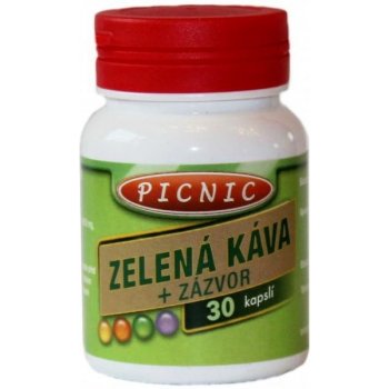 Picnic Zelená káva+Skořice 30 kapslí