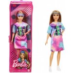 Panenka Mattel Barbie Fashionistas 159 Tričkové šaty – Hledejceny.cz