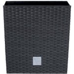 Prosperplast RATO LOW antracit 22.3 x 22.3 x 22.8 cm – Zboží Mobilmania