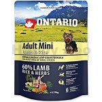 Ontario Adult Mini Lamb & Rice 0,75 kg – Hledejceny.cz