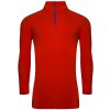 Pánské sportovní tričko Alpine Pro pánské prádlo triko GENET 2 červeno-oranžová