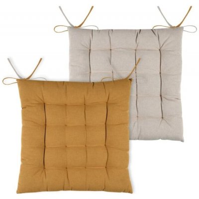 STOF Duo hořčicově žlutý/béžový 40x40 cm oboustranný – Hledejceny.cz