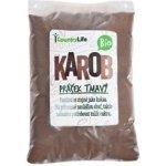 Country Life Karobový prášek tmavý Bio 500 g – Hledejceny.cz