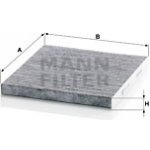 Filtr, vzduch v interiéru MANN-FILTER CUK 23 009 – Hledejceny.cz