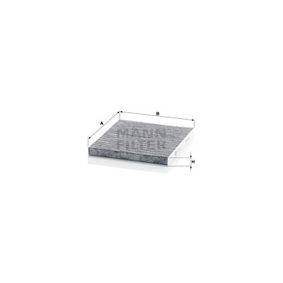 Filtr, vzduch v interiéru MANN-FILTER CUK 23 009 – Hledejceny.cz