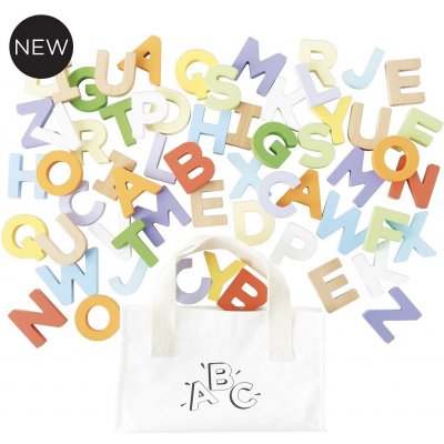 Le Toy Van Petilou Písmena v plátěné tašce – Sleviste.cz