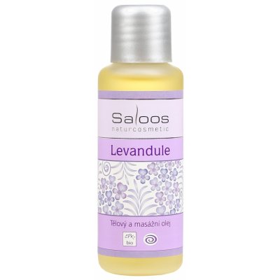 Saloos tělový a masážní olej Levandule 50 ml – Zboží Mobilmania