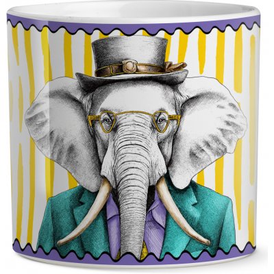 EGAN HUMAN Sada 2 květináčů slon ''WISDOM'' 12 × 12 cm – Hledejceny.cz