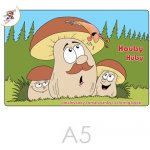 Omalovánky A5 Houby – Zboží Mobilmania