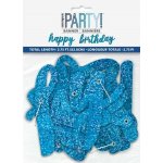 Girlanda modrá HAPPY BIRTHDAY – Zbozi.Blesk.cz