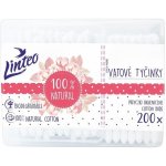 Linteo Vatové tyčinky box 200 ks – Zboží Dáma Linteo Vatové tyčinky box 200 ks – Zboží Dáma