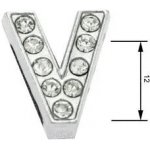 Juko Navlékací písmenka V 12 mm – Zboží Mobilmania