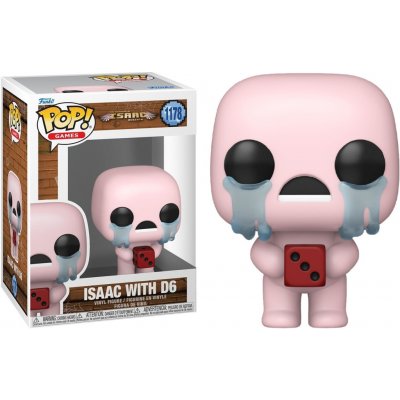 Funko POP! 1178 The Binding of Isaac Rebirth - Isaac with D6 – Zboží Dáma
