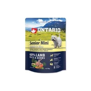 Ontario Senior Mini Lamb & Rice 6,5 kg