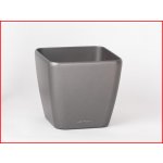 Lechuza Květináč Quadro LS Antracit 21 cm – HobbyKompas.cz