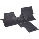 Koberce gumové Rigum Opel Zafira Life 2019- (přední, 2 místa, tunel) | Zboží Auto