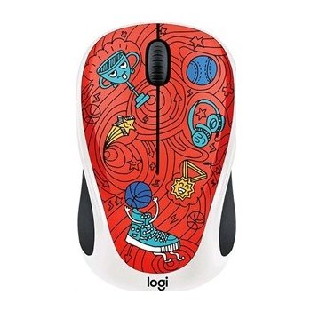 Logitech M238 Wireless Mouse Doodle Collection 910-005054