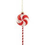 Sass & Belle Christmas Lollipop vánoční ozdoba červená – Hledejceny.cz