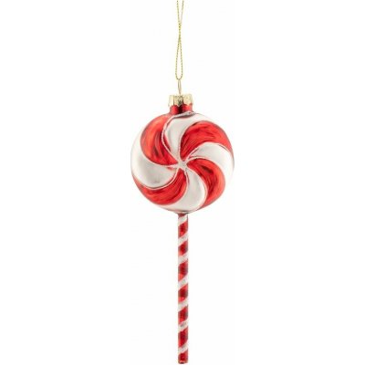 Sass & Belle Christmas Lollipop vánoční ozdoba červená – Hledejceny.cz