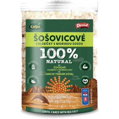 Druid Celozrnné extra jemné chlebíčky čočkové 90 g – Zboží Dáma