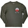 Pánské Tričko Pink Floyd Long Sleeve T-Shirt: The Wall Hammers Logo back Sleeve Print