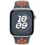 Apple Watch 46mm Blue Flame Nike Sport Band S/M MYLA3ZM/A – Zboží Mobilmania