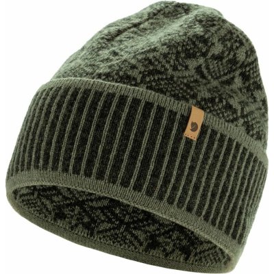 Fjällräven Snow Beanie Deep Forest – Hledejceny.cz