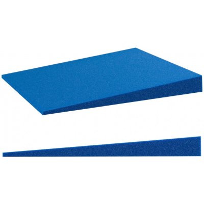 Akustický panel modrý KLIN se zkosením 50x50 cm tloušťka 5 cm – Hledejceny.cz