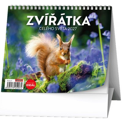 Stolní Baloušek IDEÁL Zvířátka celého světa 2027 – Zboží Mobilmania