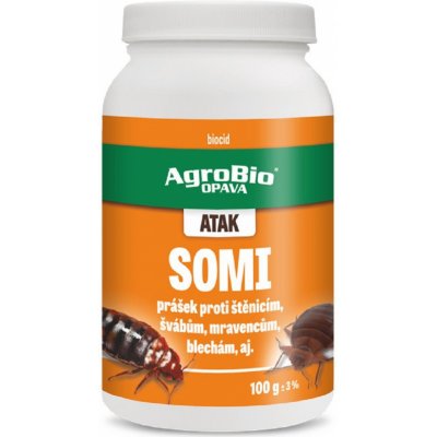 AgroBio ATAK Somi proti štěnicím a švábům 100 g – Hledejceny.cz