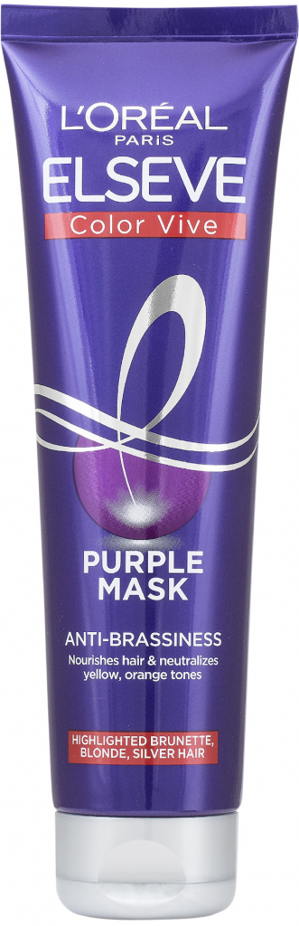 L’Oréal Paris Elseve Color-Vive Purple maska pro blond a melírované vlasy 150 ml