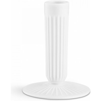 KÄHLER Porcelánový svícen Hammershøi White 12,5 cm, bílá barva, porcelán