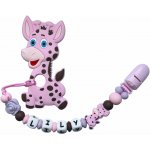 Puntja.cz silikon žirafa růžová – Zboží Dáma