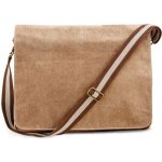 Quadra plátěná vintage taška přes rameno QD610 Sahara 40 x 30 x 12 cm – Sleviste.cz