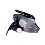 bdsm bondage shop BDSM roubík s dildem ve tvaru penisu Velikost M – Sleviste.cz