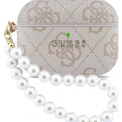 Guess PU 4G Classic Logo Pearl Strap Pouzdro pro AirPods Pro 3 Pink GUAP3P4E4PSP – Hledejceny.cz
