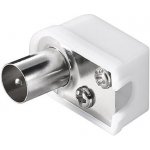 goobay goobay Anténní konektor 75 Ohm PAL(M), IEC169-2, šroubovací, lomený – Zboží Živě