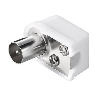 goobay goobay Anténní konektor 75 Ohm PAL(M), IEC169-2, šroubovací, lomený – Zboží Živě