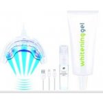 RIO Usb teeth whitening LED světlo pro bělení zubů 1 ks + bělicí gel na zuby 30 ml + sprej na bělení 4,5 ml – Hledejceny.cz